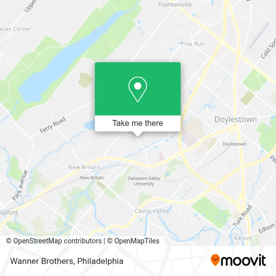 Wanner Brothers map