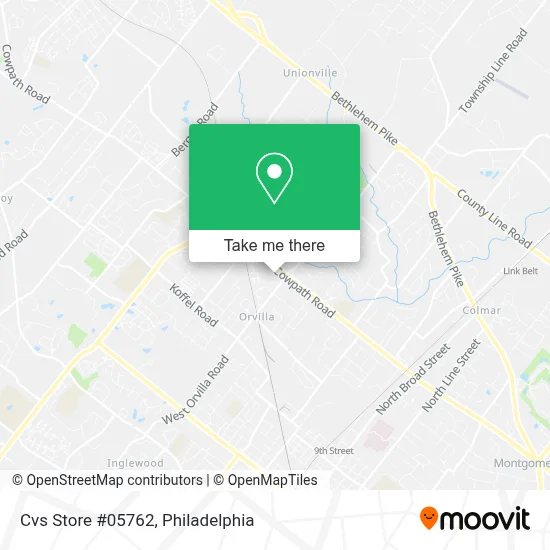 Cvs Store #05762 map