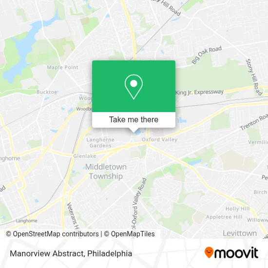 Manorview Abstract map