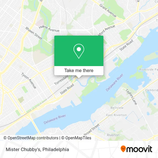 Mister Chubby's map