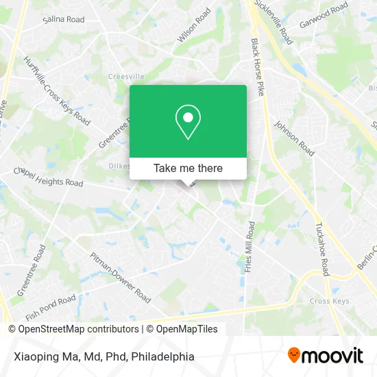Xiaoping Ma, Md, Phd map