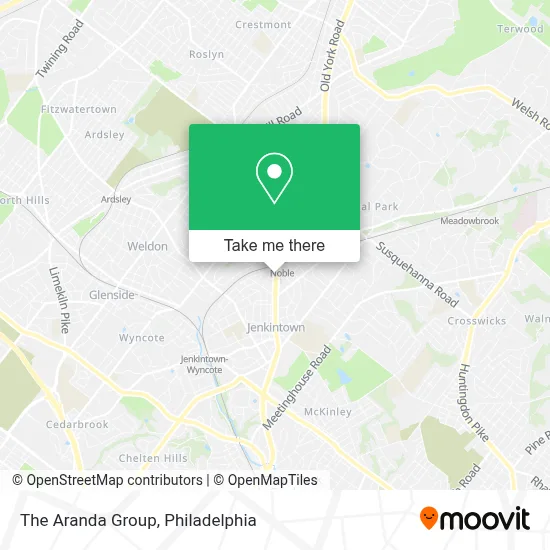 The Aranda Group map