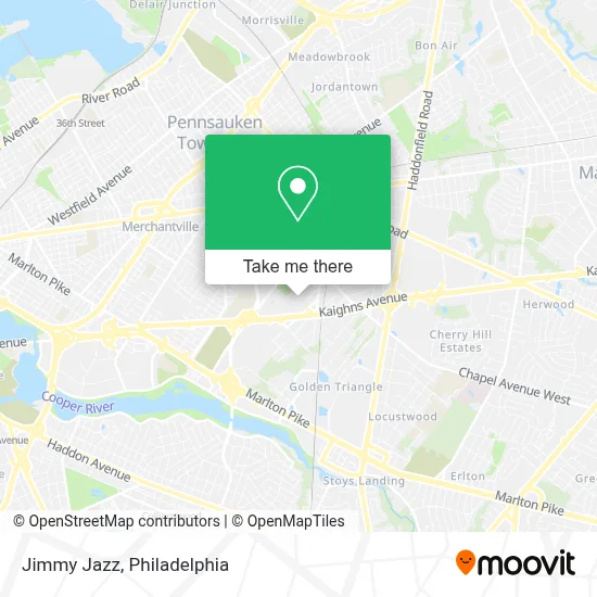 Jimmy Jazz map