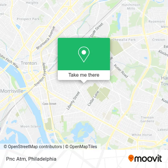 Pnc Atm map