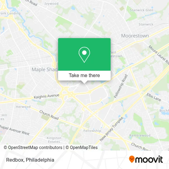 Redbox map