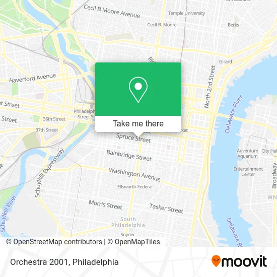 Orchestra 2001 map