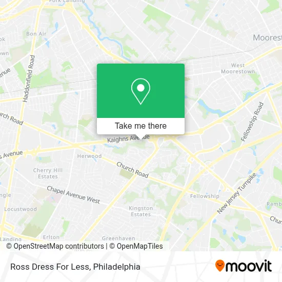 Ross Dress For Less map