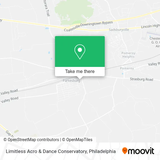 Limitless Acro & Dance Conservatory map