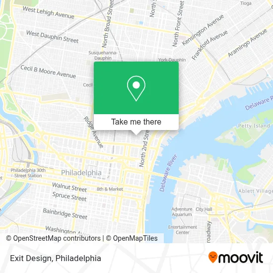Exit Design map