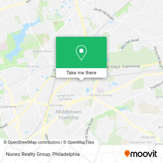 Nunez Realty Group map