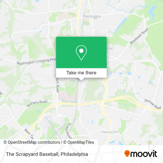 The Scrapyard Baseball map