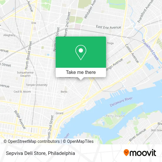 Sepviva Deli Store map
