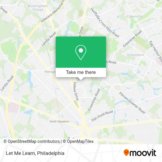 Let Me Learn map
