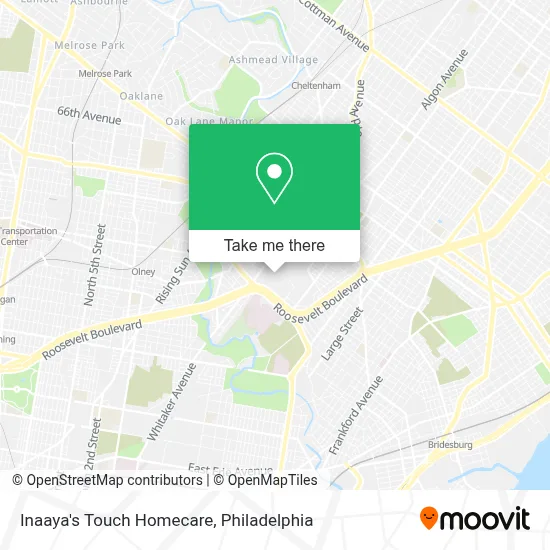Inaaya's Touch Homecare map