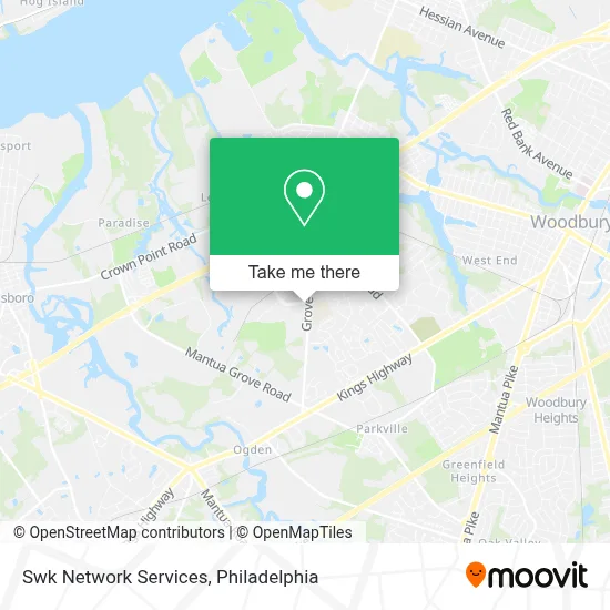 Swk Network Services map