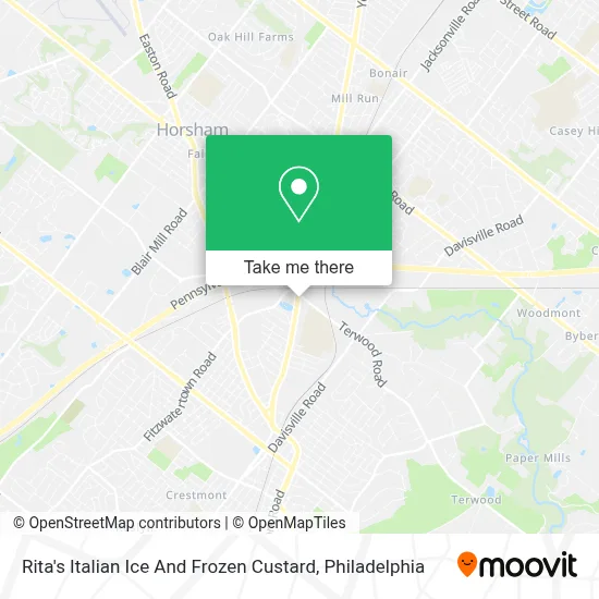 Rita's Italian Ice And Frozen Custard map