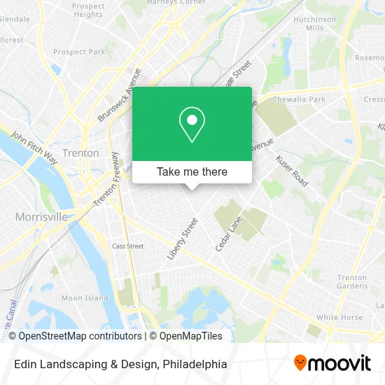 Edin Landscaping & Design map
