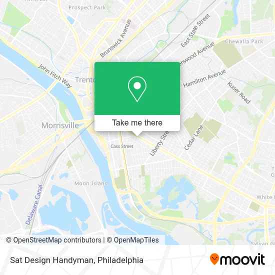 Sat Design Handyman map