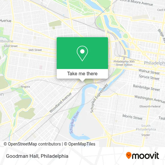 Goodman Hall map