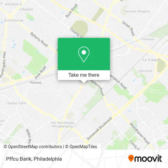Pffcu Bank map