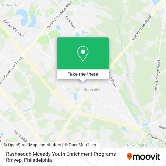 Rasheedah Mceady Youth Enrichment Programs - Rmyep map