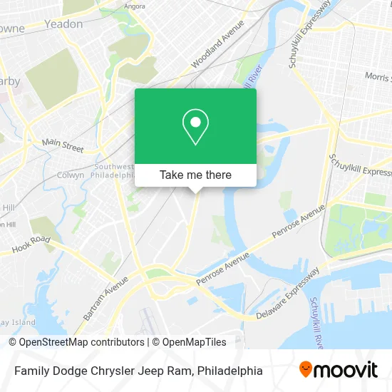 Family Dodge Chrysler Jeep Ram map