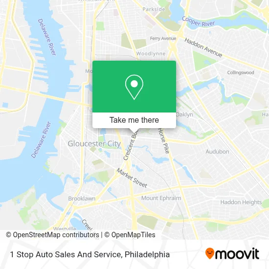 1 Stop Auto Sales And Service map