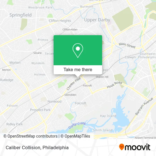 Caliber Collision map