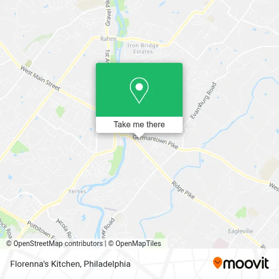 Florenna's Kitchen map
