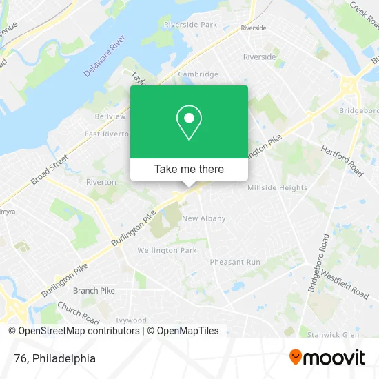 76 map
