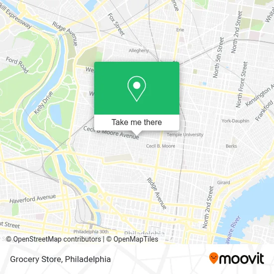 Grocery Store map