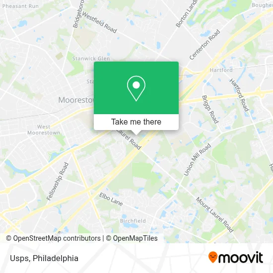 Usps map