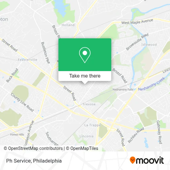 Ph Service map