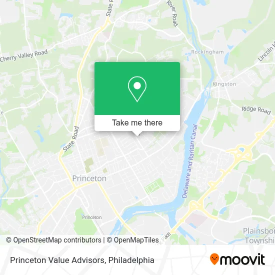 Princeton Value Advisors map
