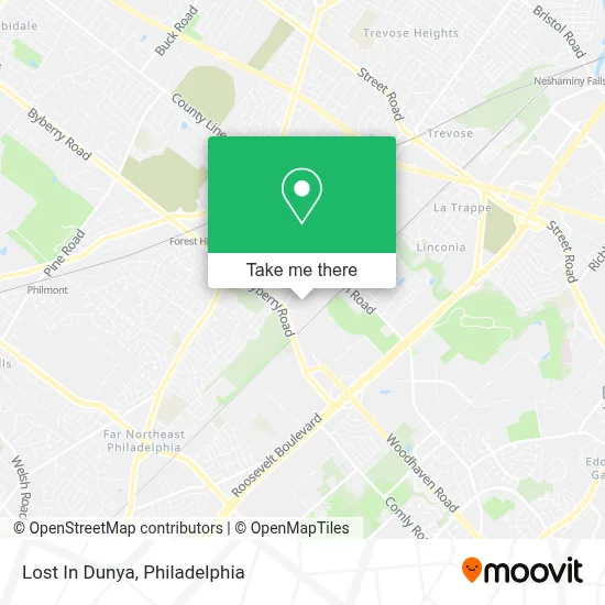 Lost In Dunya map
