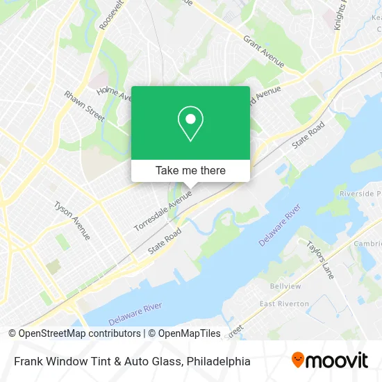 Frank Window Tint & Auto Glass map