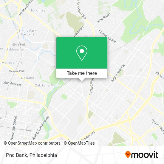 Pnc Bank map