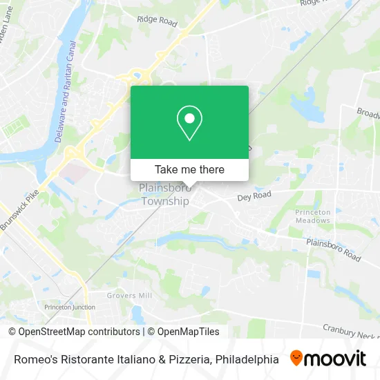 Romeo's Ristorante Italiano & Pizzeria map