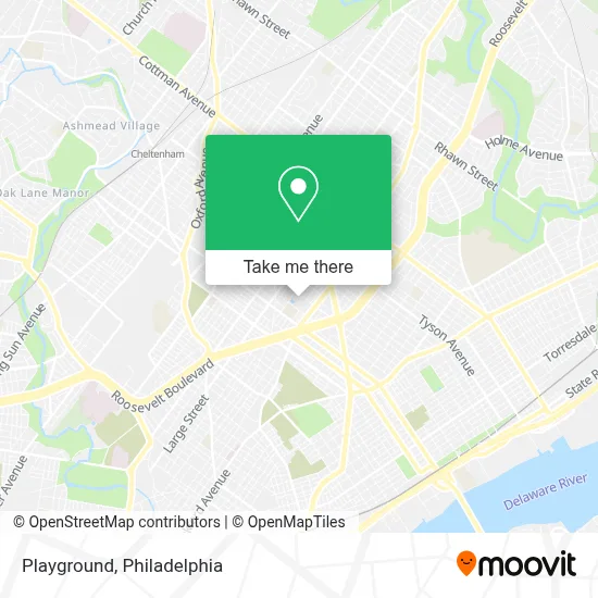 Playground map