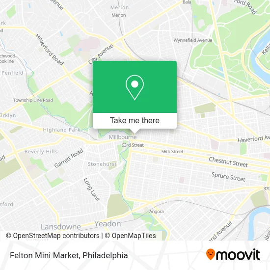 Felton Mini Market map