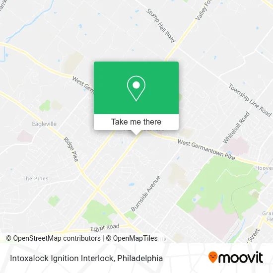 Intoxalock Ignition Interlock map