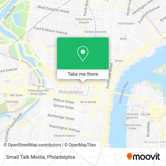 Small Talk Media map