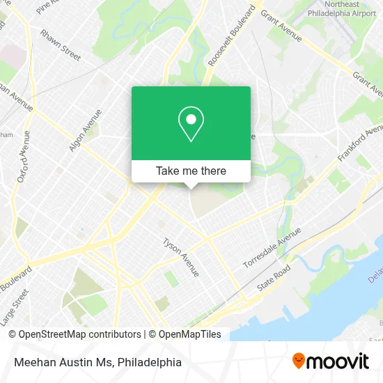 Meehan Austin Ms map