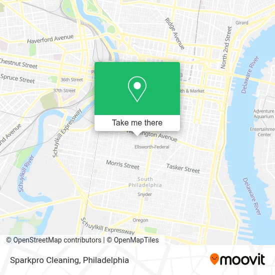 Sparkpro Cleaning map