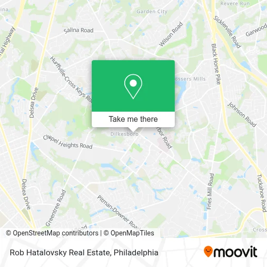 Rob Hatalovsky Real Estate map