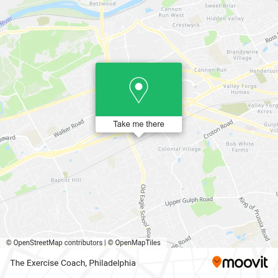 The Exercise Coach map