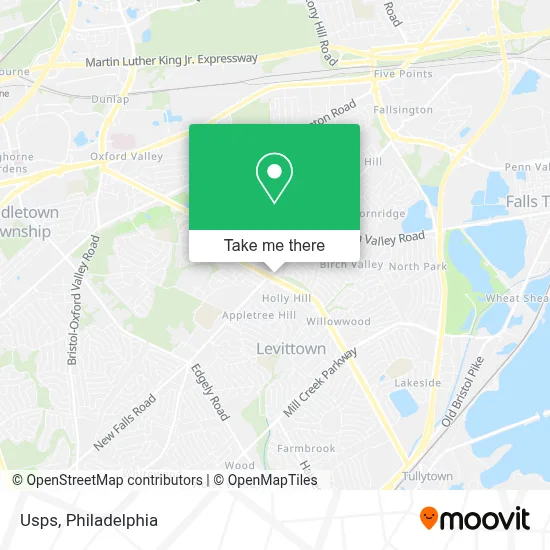 Usps map