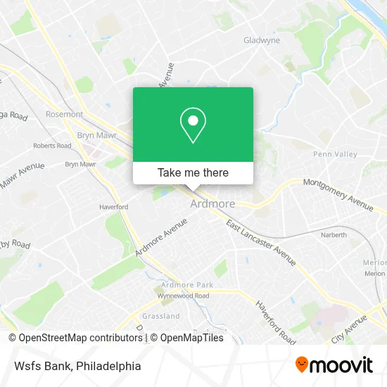 Wsfs Bank map