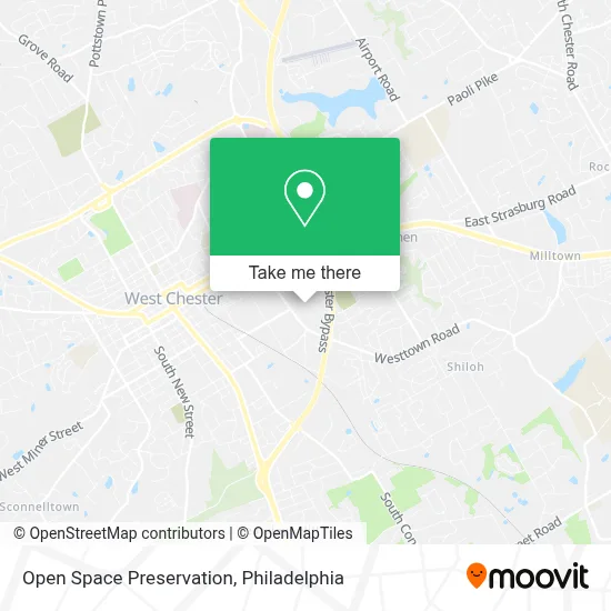 Open Space Preservation map