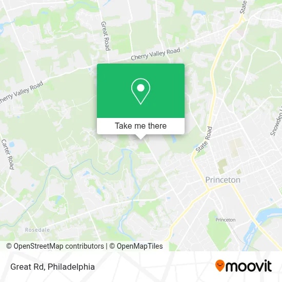 Great Rd map